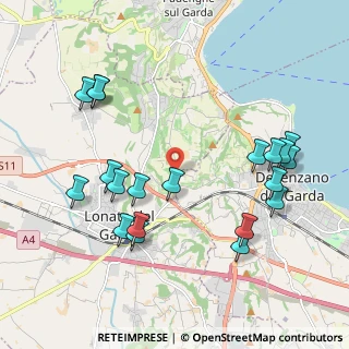 Mappa Via Tugurio, 25017 Lonato del Garda BS, Italia (2.239)