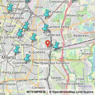 Mappa Via Temistocle Calzecchi, 20133 Milano MI, Italia (2.77364)