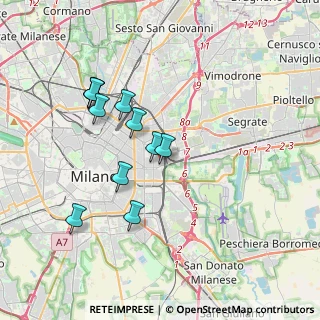 Mappa Via Temistocle Calzecchi, 20133 Milano MI, Italia (3.39727)
