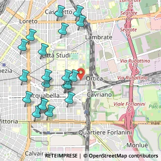 Mappa Via Temistocle Calzecchi, 20133 Milano MI, Italia (1.207)