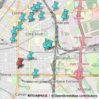Mappa Via Riccardo Arnò, 20133 Milano MI, Italia (1.3235)