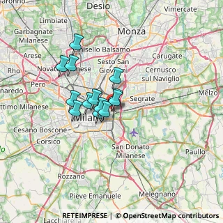 Mappa Via Temistocle Calzecchi, 20133 Milano MI, Italia (4.61538)