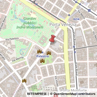 Mappa Corso Venezia, 44, 20121 Milano, Milano (Lombardia)