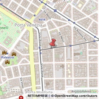Mappa Via Nino Bixio, 10/a, 20129 Milano, Milano (Lombardia)