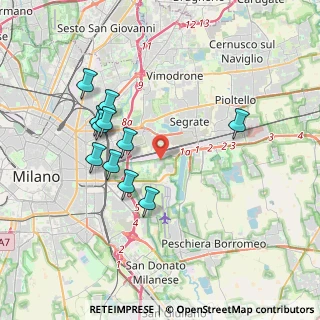 Mappa Via Novegro s, 20054 Segrate MI, Italia (3.52273)