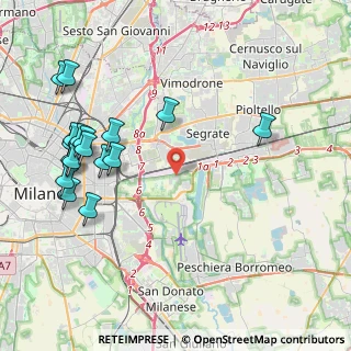 Mappa Via Novegro s, 20054 Segrate MI, Italia (4.88882)