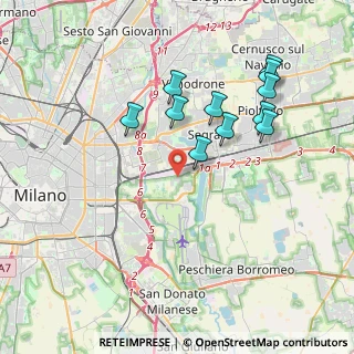 Mappa Via Novegro s, 20054 Segrate MI, Italia (3.74545)