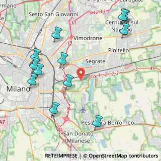 Mappa Via Novegro s, 20054 Segrate MI, Italia (5.13333)