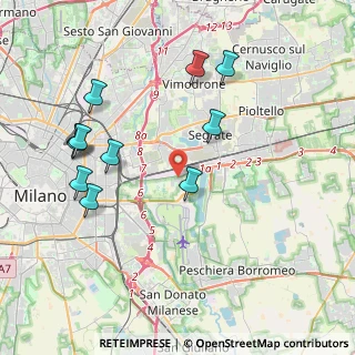 Mappa Via Novegro s, 20054 Segrate MI, Italia (4.25364)