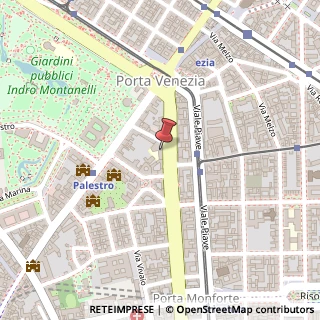 Mappa Viale Luigi Majno, 39, 20122 Milano, Milano (Lombardia)