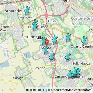 Mappa Via Giovanni Verga, 20019 Settimo Milanese MI, Italia (2.38214)