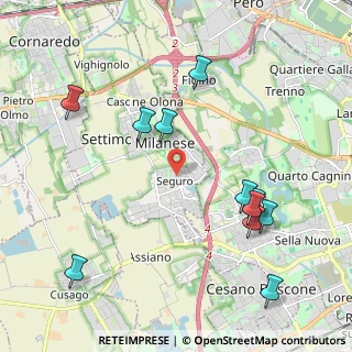 Mappa Via Giovanni Verga, 20019 Settimo Milanese MI, Italia (2.34818)