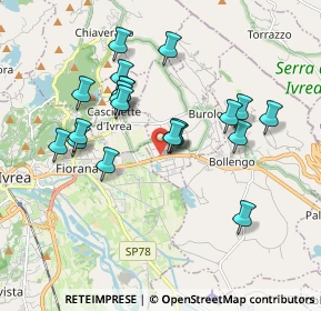 Mappa SSper Viverone, 10010 Burolo TO, Italia (1.7005)