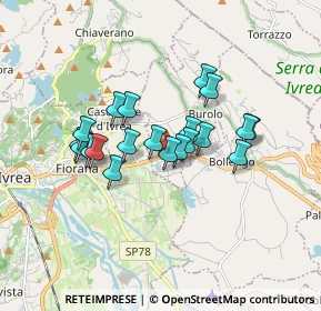 Mappa SSper Viverone, 10010 Burolo TO, Italia (1.338)