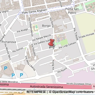 Mappa Via Guglielmo Marconi,  8, 28068 Galliate, Novara (Piemonte)