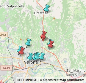 Mappa Via Segorte, 37142 Verona VR, Italia (3.48)