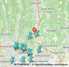 Mappa Via Sottocastello, 37142 Poiano VR, Italia (2.60077)