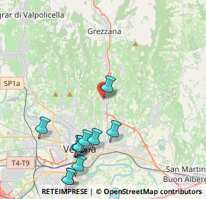 Mappa Via Sottocastello, 37142 Poiano VR, Italia (5.12667)