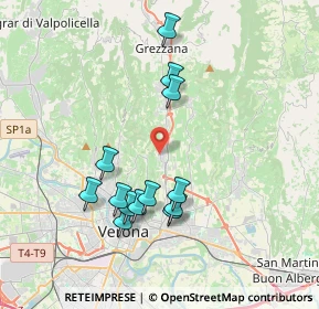 Mappa Via Sottocastello, 37142 Poiano VR, Italia (3.59769)