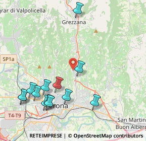 Mappa Via Sottocastello, 37142 Poiano VR, Italia (4.74154)