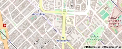 Mappa Milan