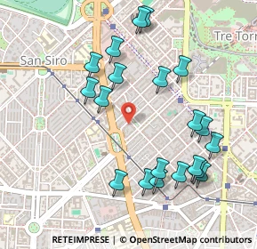 Mappa Piazzale Crivellone, 20149 Milano MI, Italia (0.5245)