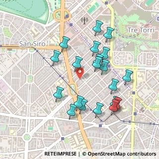 Mappa Via Alessandro Magnasco, 20149 Milano MI, Italia (0.4595)