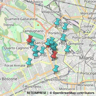 Mappa Piazzale Crivellone, 20149 Milano MI, Italia (1.30278)