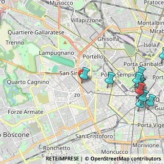 Mappa Piazzale Crivellone, 20149 Milano MI, Italia (2.79182)