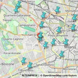 Mappa Via Alessandro Magnasco, 20149 Milano MI, Italia (2.56)