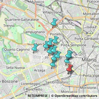 Mappa Piazzale Crivellone, 20149 Milano MI, Italia (1.374)