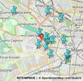 Mappa Piazzale Crivellone, 20149 Milano MI, Italia (1.795)