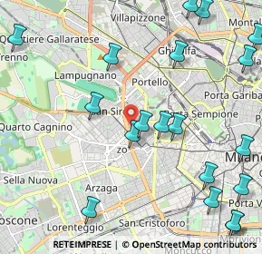 Mappa Piazzale Crivellone, 20149 Milano MI, Italia (2.891)