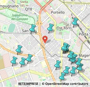Mappa Piazzale Crivellone, 20149 Milano MI, Italia (1.31)