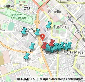 Mappa Via Alessandro Magnasco, 20149 Milano MI, Italia (0.7785)