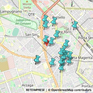 Mappa Via Alessandro Magnasco, 20149 Milano MI, Italia (0.9265)