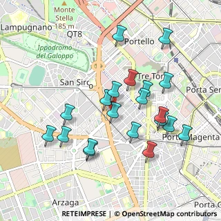 Mappa Piazzale Crivellone, 20149 Milano MI, Italia (0.9275)