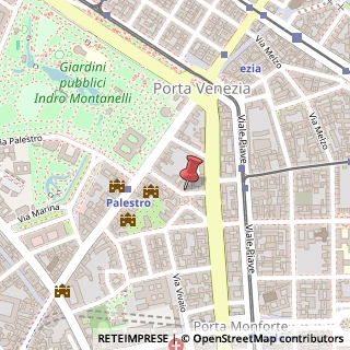 Mappa Piazza Eleonora Duse, 1, 20122 Milano, Milano (Lombardia)