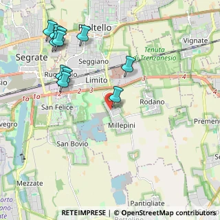 Mappa Via Papa Giovanni XXIII, 20053 Rodano MI, Italia (2.44455)