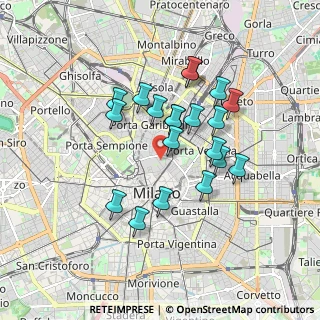 Mappa Via Borgonuovo, 20121 Milano MI, Italia (1.512)