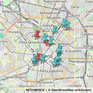 Mappa Via Borgonuovo, 20121 Milano MI, Italia (1.58267)