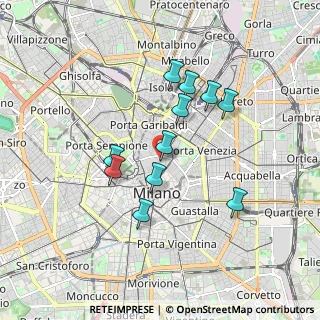 Mappa Via Borgonuovo, 20121 Milano MI, Italia (1.52273)