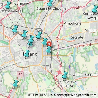 Mappa Via Carlo Forlanini, 20133 Milano MI, Italia (5.59286)