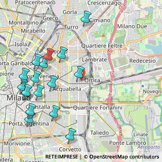 Mappa Via Carlo Forlanini, 20133 Milano MI, Italia (2.60529)
