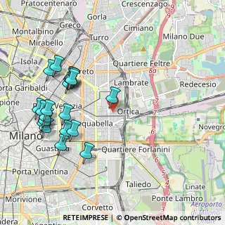 Mappa Via Carlo Forlanini, 20133 Milano MI, Italia (2.289)