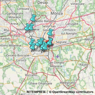Mappa Via Carlo Forlanini, 20133 Milano MI, Italia (4.49231)