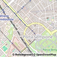 Mapa Milano