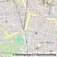 Mapa Milano