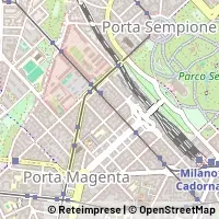 Mapa Milano