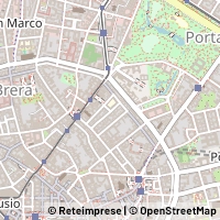Mapa Milano